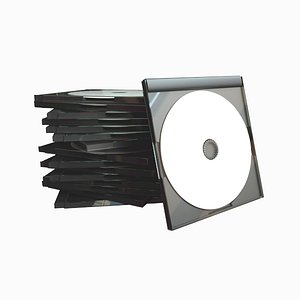 CD Stack Pile - 3D Assets