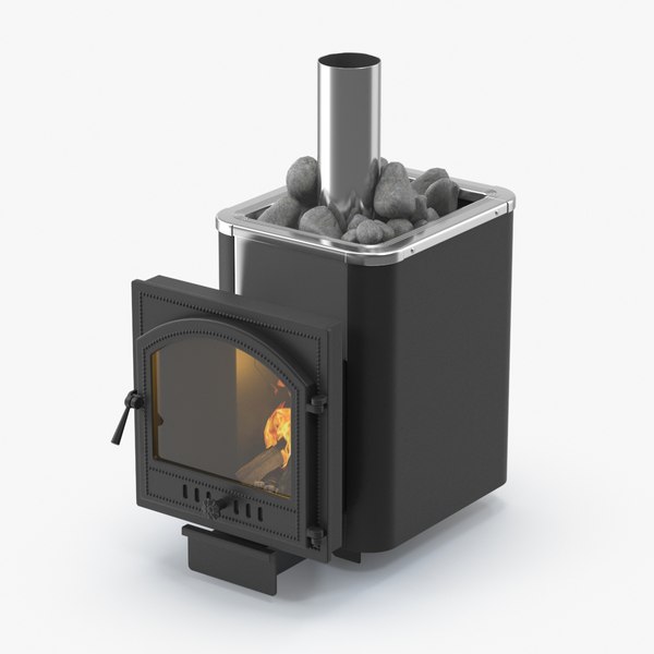 bath stove 3D model