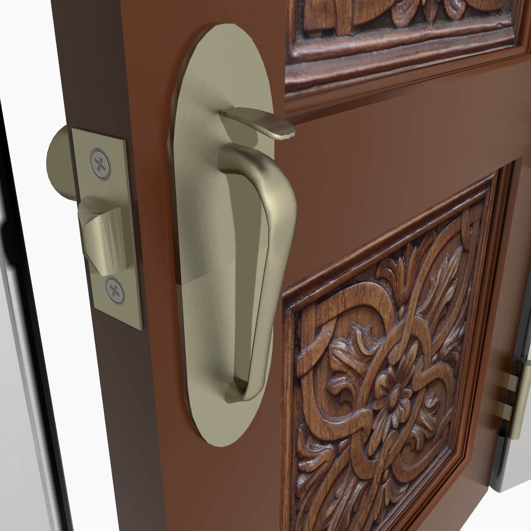 Door Rigged 3ds
