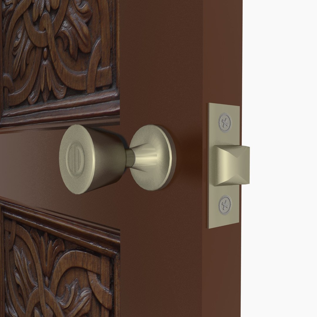 Door Rigged 3ds