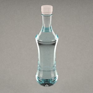 pet bottle 3d model