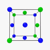 Argon crystal structure