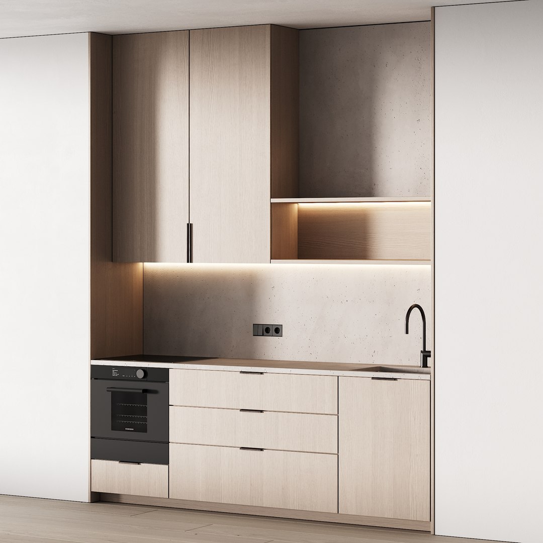 3D 452 modern kitchen 17 mini kitchen 04 wood japandi in 2 options https://p.turbosquid.com/ts-thumb/ap/53nTRY/3O/452gew15/jpg/1699888420/1920x1080/fit_q87/7f72b702de10ddc2ab26c6414a75c5a1716f260f/452gew15.jpg