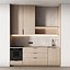 452 cucina moderna 17 mini cucina 04 legno japandi in 2 opzioni
