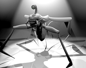 3d model weird creature