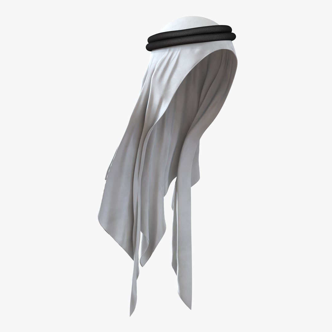 Traditional Arabic Hat 3D model preview