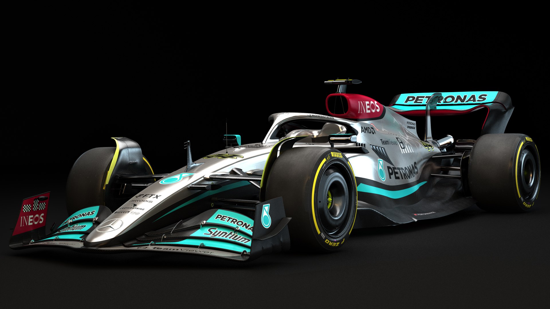 3d F1 Mercedes W13 2022 Model - Turbosquid 1884554