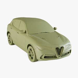 Alfa-Romeo Stelvio 2018 3D