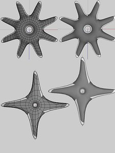 3d shuriken