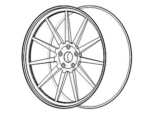 3D Concept Rim 5 model