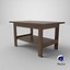 Mesa de Centro 2 - Madeira de Nogueira