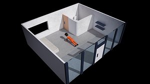 LowPoly Prision Cell