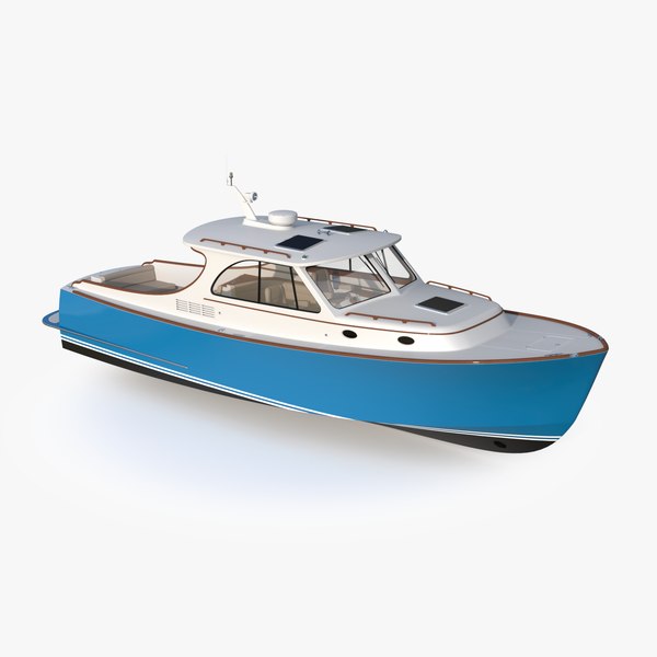 Sport Fishing Boat 3D Models for Download TurboSquid