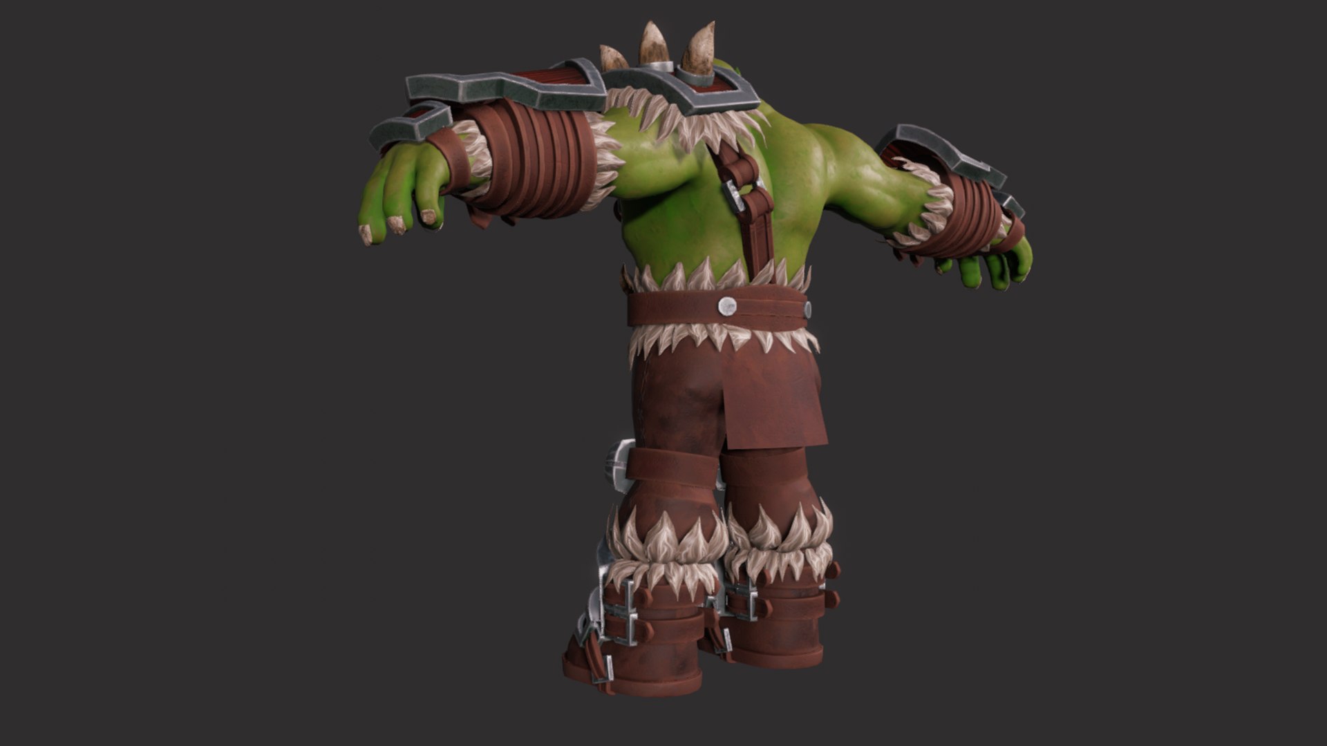 3d Stylized Orc Game Character Rigged 3D Model - TurboSquid 2150919