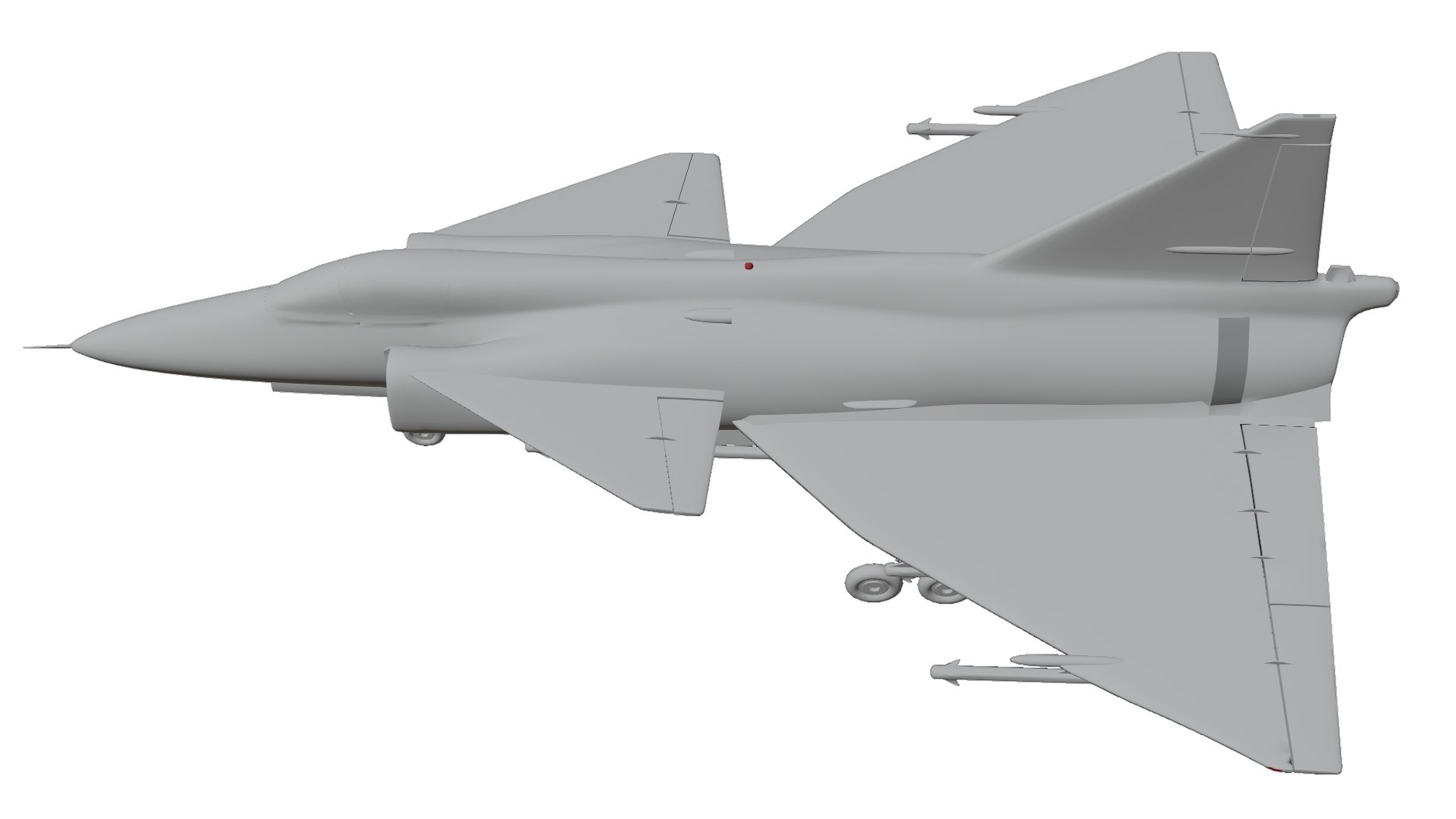 3D SAAB JAS-37 Viggen - TurboSquid 2326163