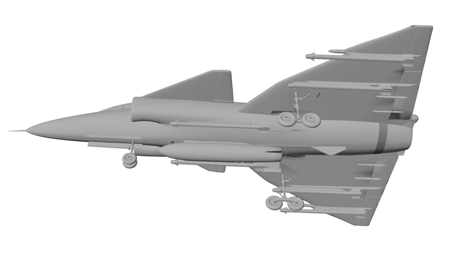 3D SAAB JAS-37 Viggen - TurboSquid 2326163