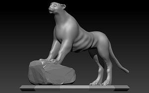 3D Cheetah Stl model