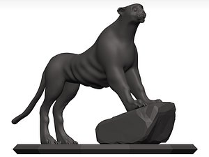 3D Cheetah Stl model