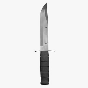 3D Hunting Knife model