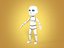 Robot Android de dibujos animados