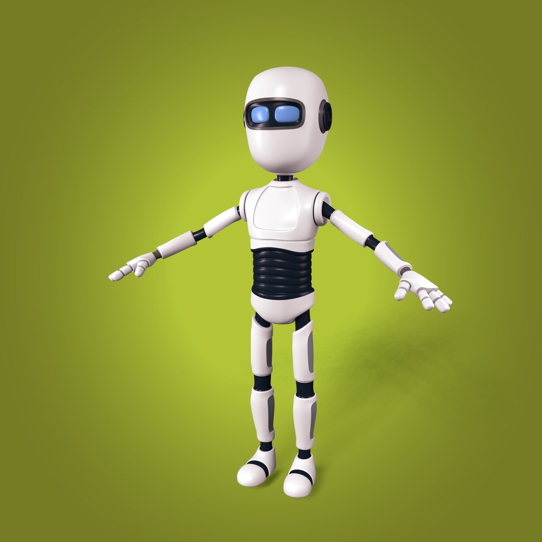 RobotBoy Cartoon personagem de robô Modelo 3D - TurboSquid 675078