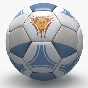 3d soccerball pro ball model