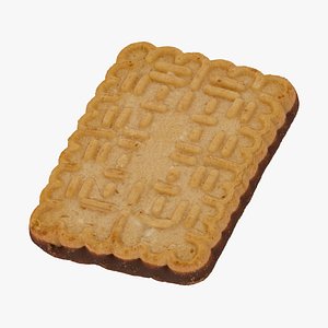 3D christmas chocolate biscuit 05