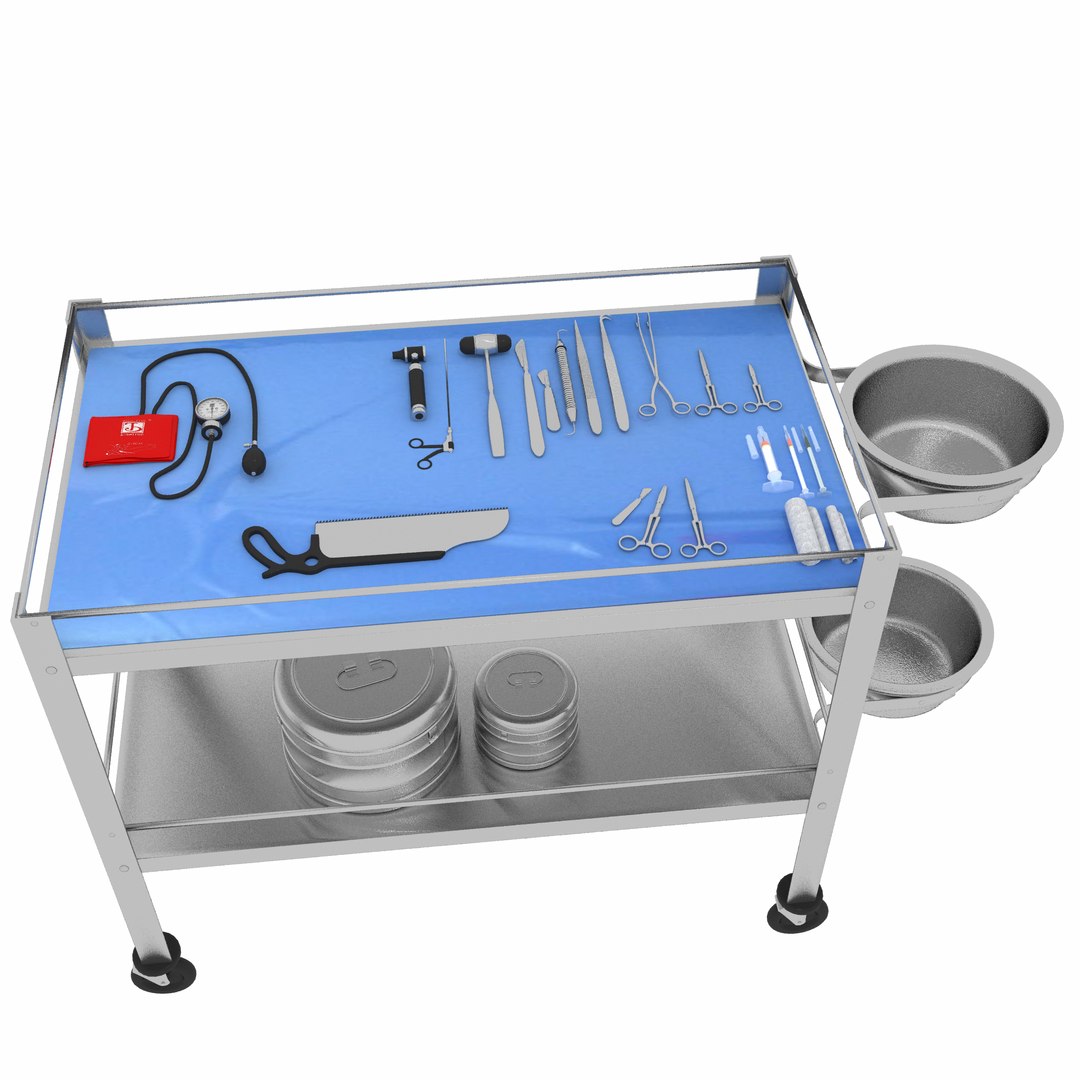 Surgical Instruments Medical Equipment 3D Model - TurboSquid 1563917