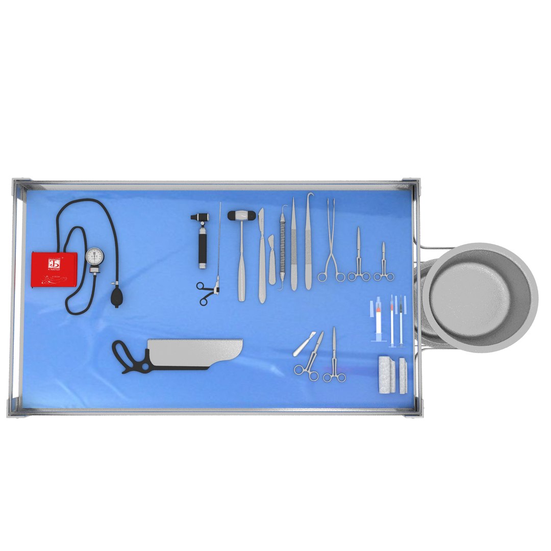 Surgical Instruments Medical Equipment 3D Model - TurboSquid 1563917
