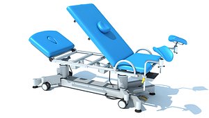 gynecological examination table 3D model