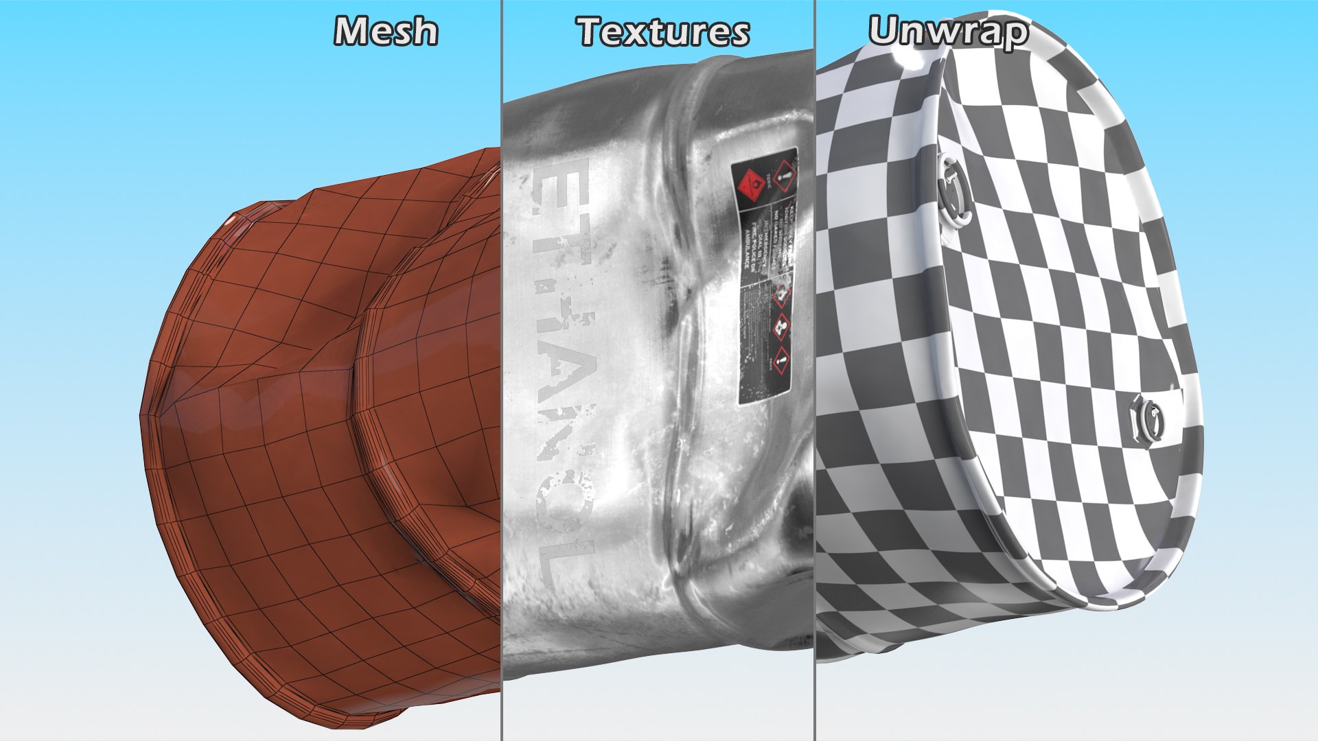 3D damaged ethanol metal barrel https://p.turbosquid.com/ts-thumb/ap/lwGh4A/uw/damagedethanolmetalbarrelmb3dmodel015/jpg/1615356065/1920x1080/fit_q87/1a1b7205be3b4f3ff82e12e550f6d61ee285b492/damagedethanolmetalbarrelmb3dmodel015.jpg