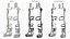 Ratnik 3 Lower Body Exoskeleton Frame