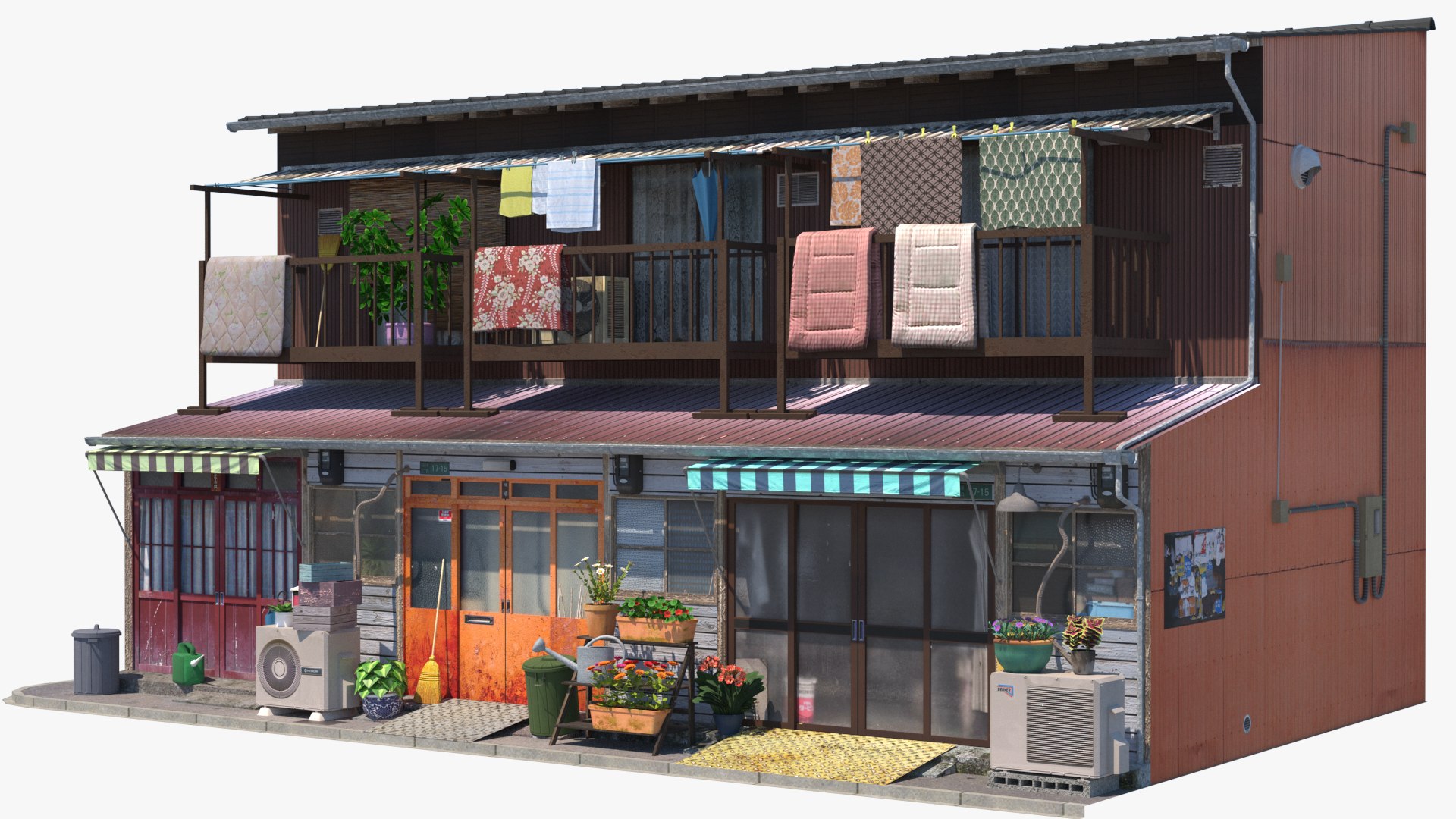 3D model Nagaya House PBR Remastered https://p.turbosquid.com/ts-thumb/ap/ndxYyT/al/img02/jpg/1774352755/1920x1080/fit_q87/32dac07e3a8f89df5b426100480a2a107b2d77cb/img02.jpg