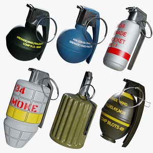 3D 6 Grenades pack