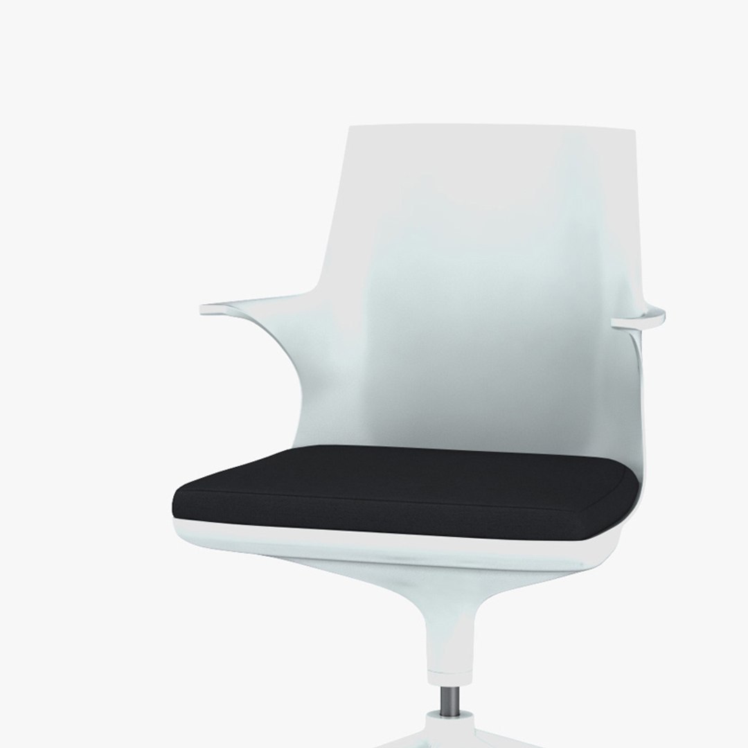 Kartell Spoon chair 3D model TurboSquid 1938024