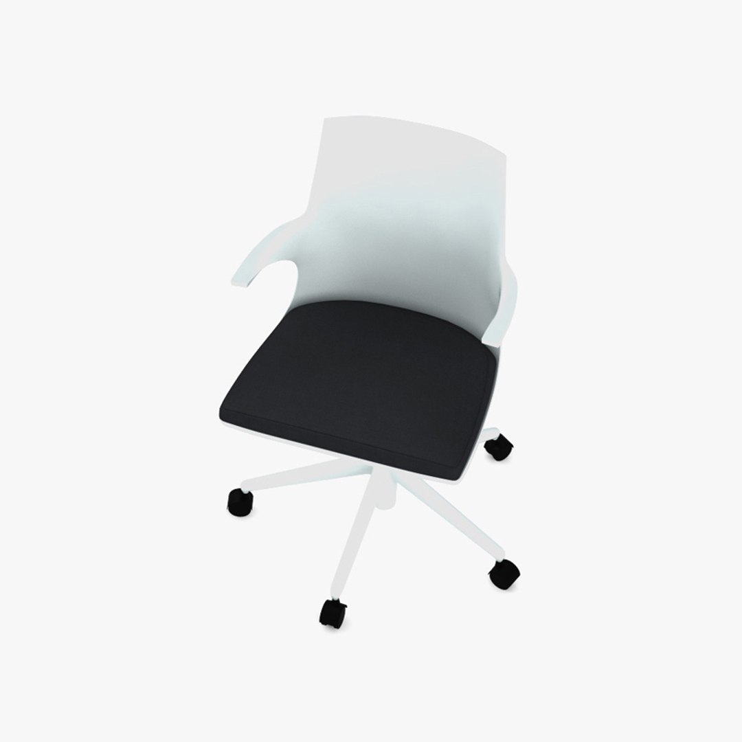 Kartell Spoon chair 3D model TurboSquid 1938024