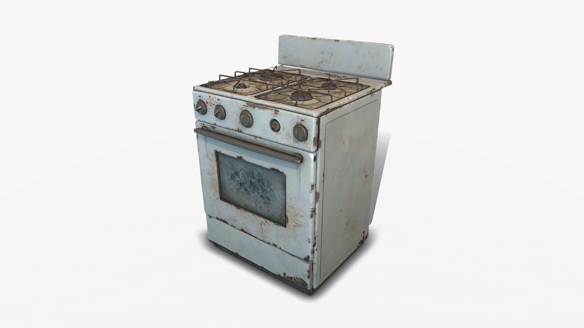 Old Stove Gas 3d Model Turbosquid 1778561 8689