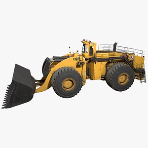 wheel loader letourneau l-2350 3D