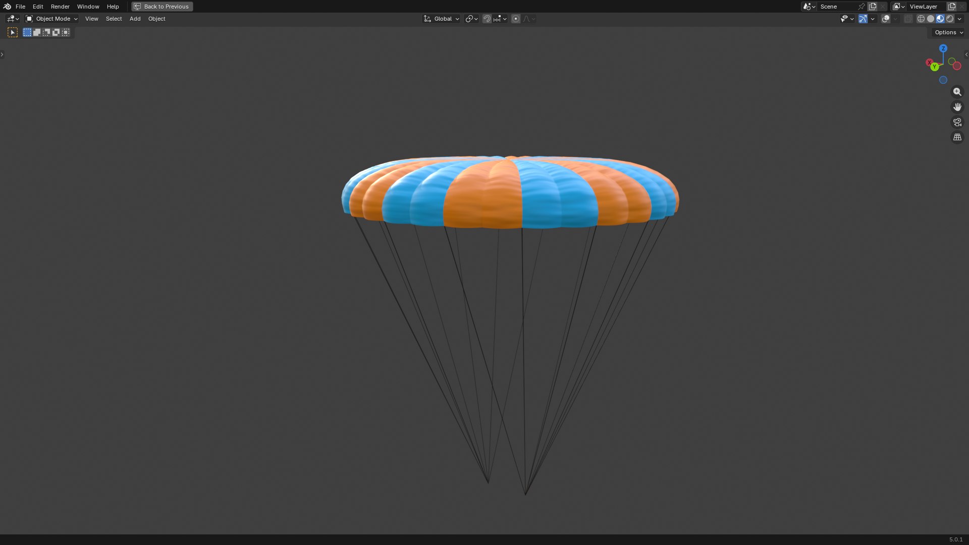 Parachute PBR 2 3D model https://p.turbosquid.com/ts-thumb/aq/1YwVNr/8z/screenshot20260509185652/png/1778332067/1920x1080/fit_q87/24adbf68d288f38d72e2a468c15eb60785b0e473/screenshot20260509185652.jpg