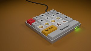 Keyboard with the most necessary