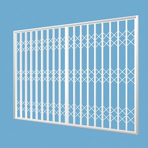 retractable security gate