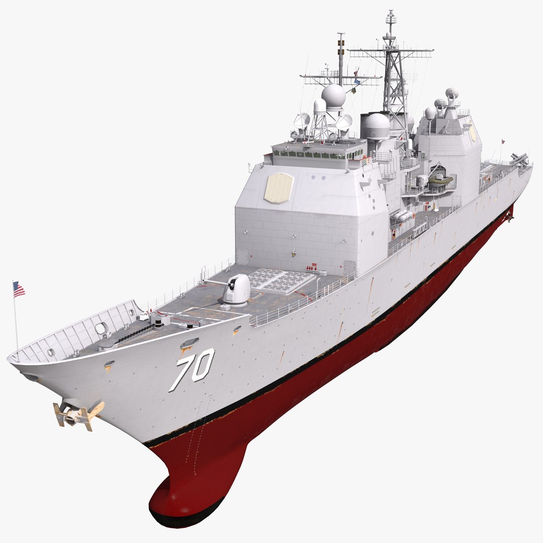 Lake Erie CG-70 3D model preview