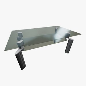 3D Glass Table