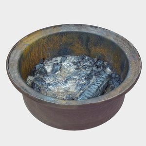 pit metal ring 3D model