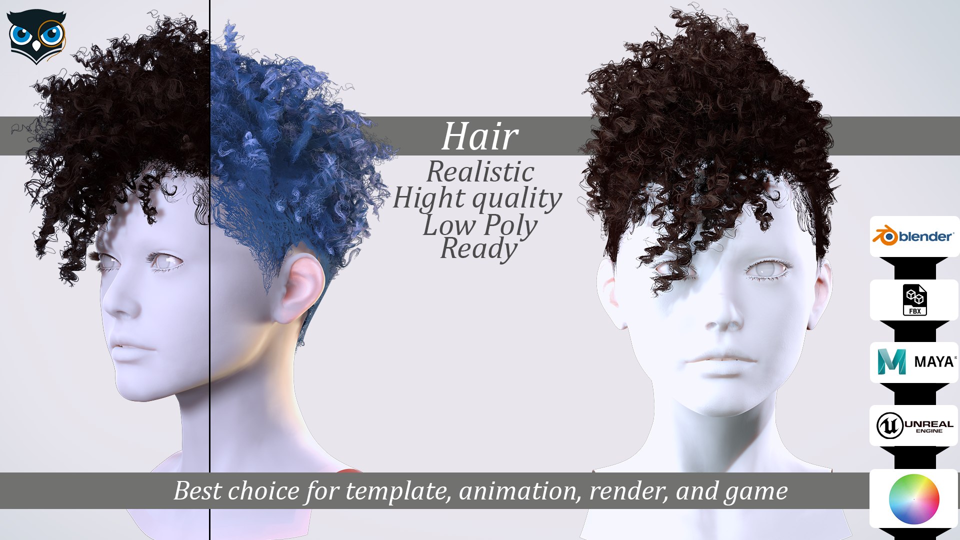 3D Curly Undercut Hairstyle - Realistic 3D Hair model https://p.turbosquid.com/ts-thumb/aq/RJnVM0/cw/arttemp/png/1744973868/1920x1080/fit_q87/70d24b4de61d3042346160c0822678565f38804b/arttemp.jpg