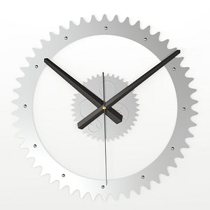 3D model Industrial wall clock