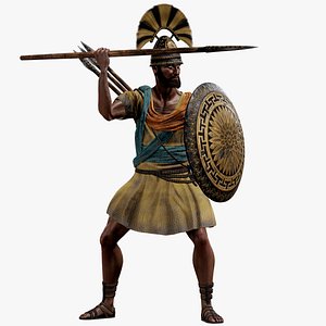 ATHENIAN JAVELIN THROWER  D