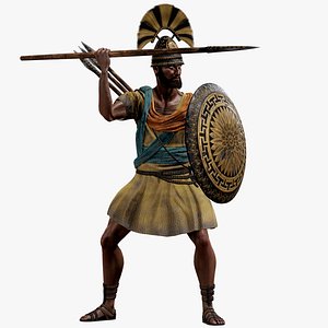 ATHENIAN JAVELIN THROWER D