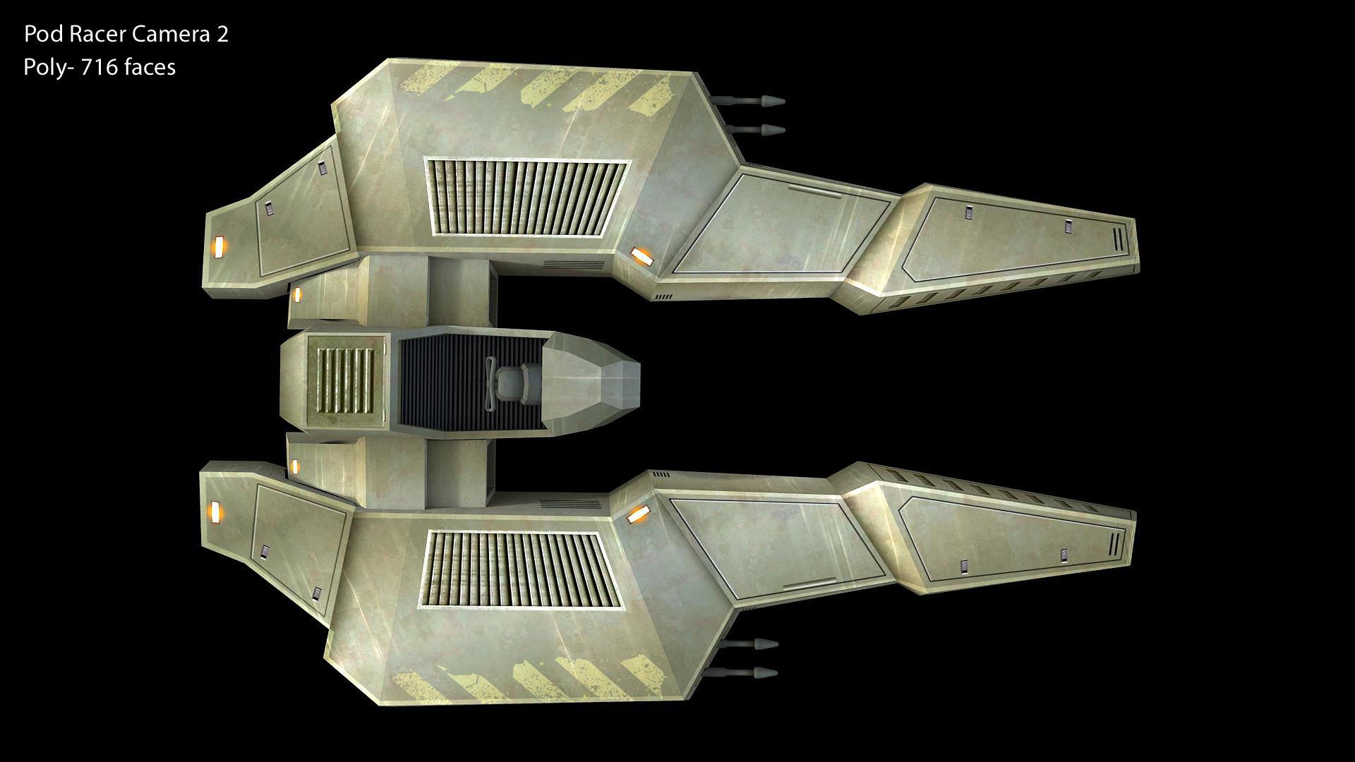Pod Racer 3D - TurboSquid 1156525