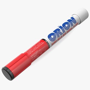 3D model Orion Safety Hand Held Marine Red Signal Flare